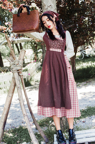 Patchwork Village Dress