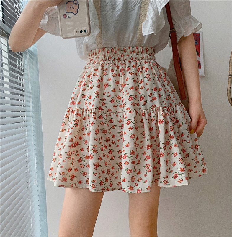 Ditsy Floral Mini Skirt