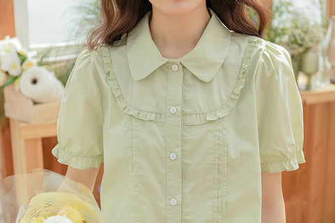 Zesty Puff Sleeve Blouse