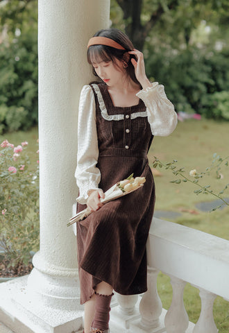 Square Neck Sweater Dress