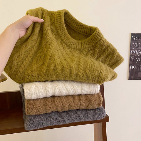 Fall Cable Knit Vest