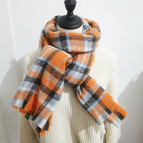 Fall Plaid Scarf