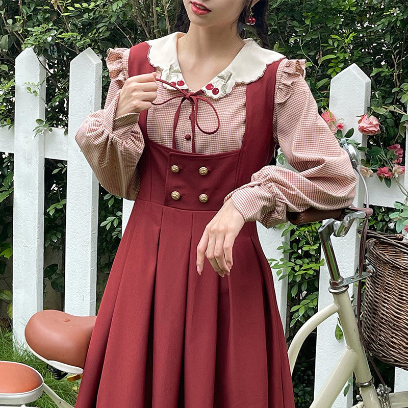 Cherry Picking Blouse & Dress