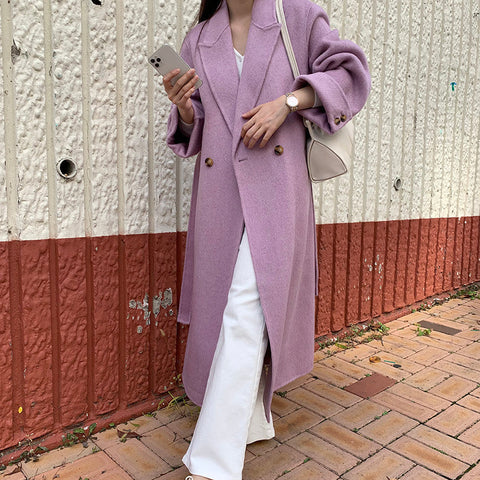 Cuffed Sleeve Coat