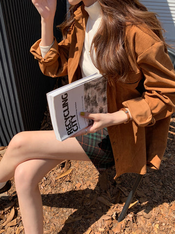 Corduroy Button Up Shirt