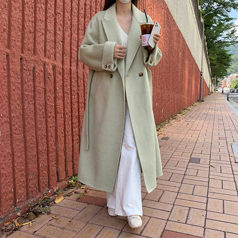 Cuffed Sleeve Coat