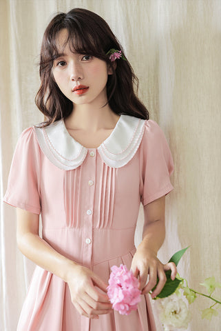 Three's A Charm Button Up Dress