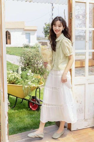 Zesty Puff Sleeve Blouse