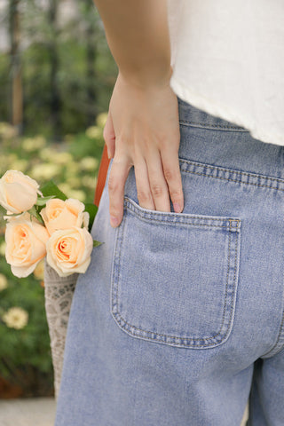 Posy Pockets Embroidered Shorts