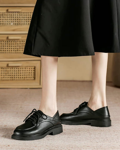 Lace Up Derby Loafers