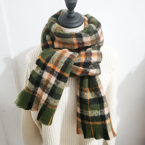 Fall Plaid Scarf