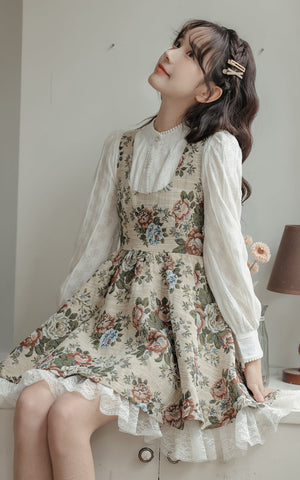 Rustic Rose Babydoll Dress