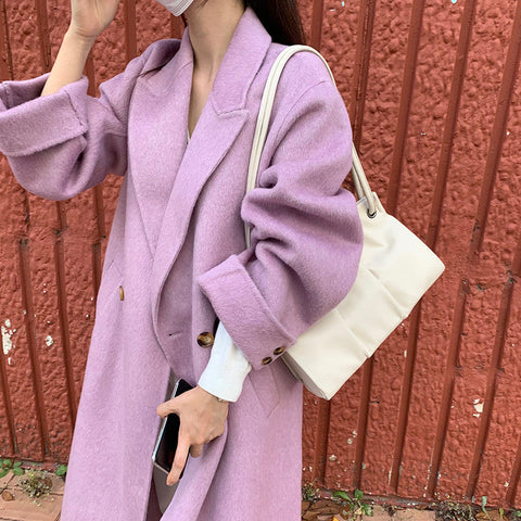 Cuffed Sleeve Coat