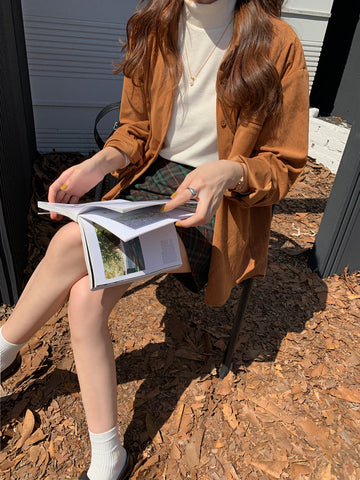 Corduroy Button Up Shirt