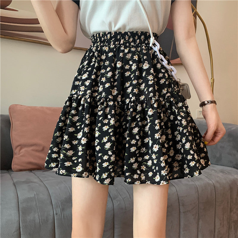 Ditsy Floral Mini Skirt