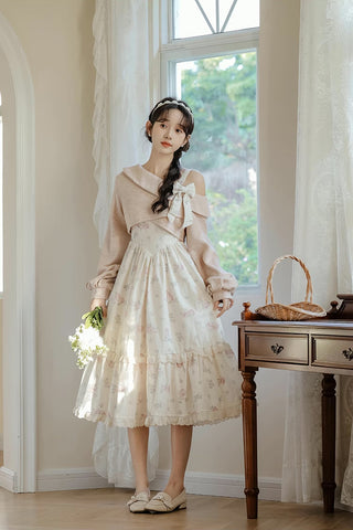 Sweet Rose Midikleid