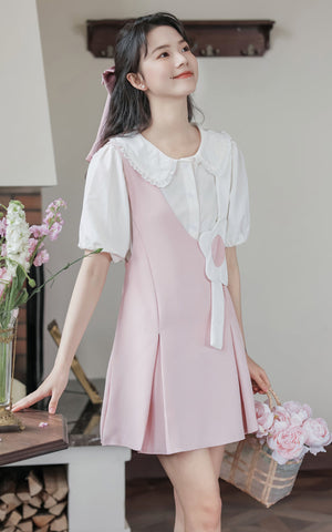 Playful Daisy Mini Pinafore