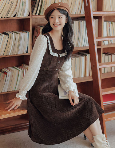 Square Neck Sweater Dress