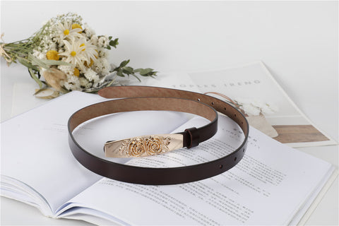 Rose Buckle Belt