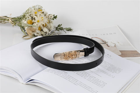 Rose Buckle Belt