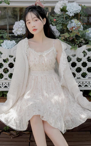 Vestido mini camisola Sakura Twirl