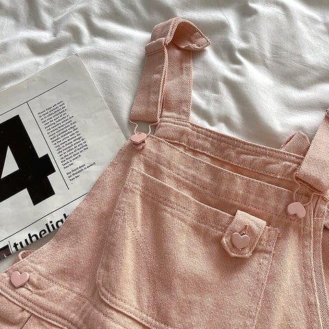 Sweet Heart Overalls