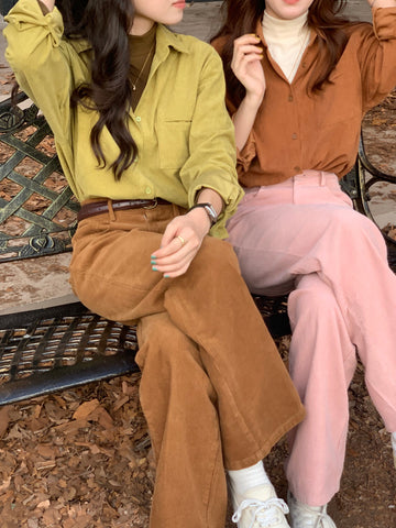 Retro Corduroy Jeans