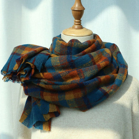 Fall Plaid Scarf