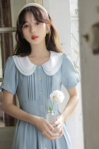 Three's A Charm Button Up Dress