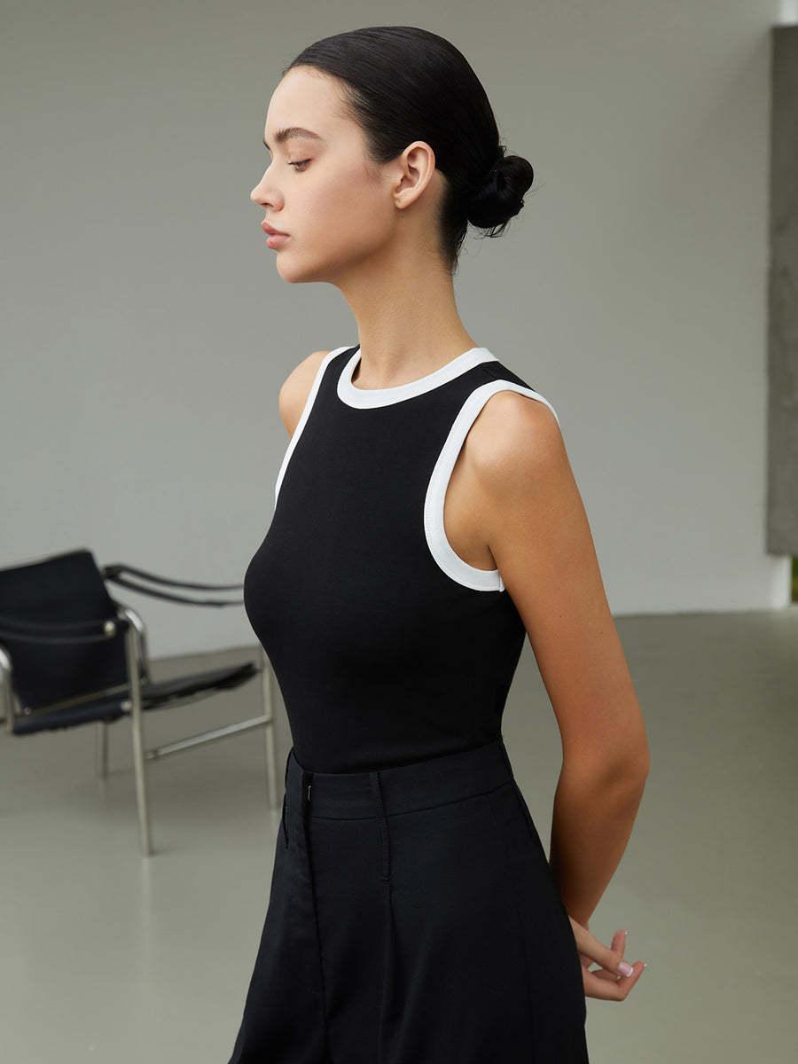Sports Slim Fit Vest In Multiple Colors