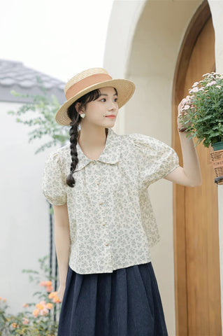 Wild Iris Blouse