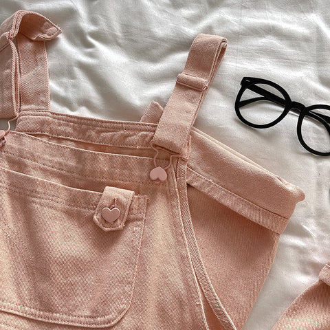 Sweet Heart Overalls