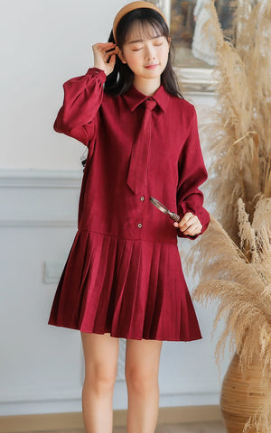 Prep School Vest & Dress Set