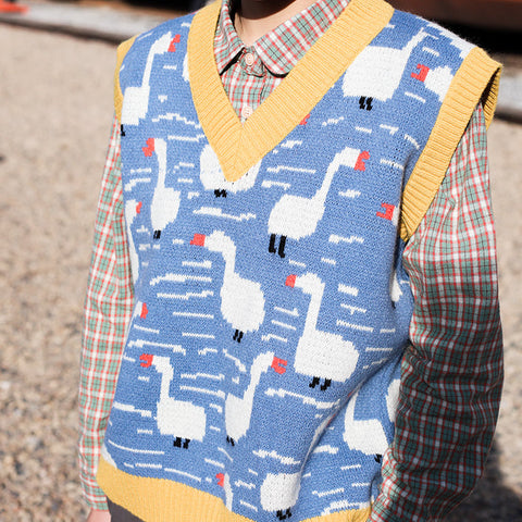 Duck Sweater Vest