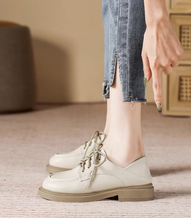 Lace Up Derby Loafers