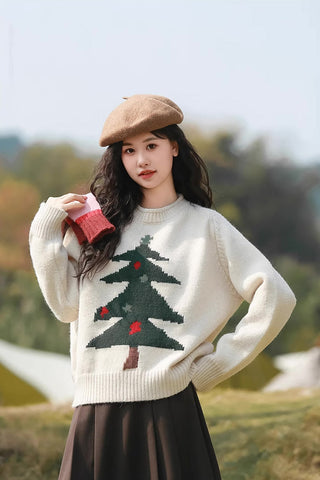 Suéter de árbol de Navidad