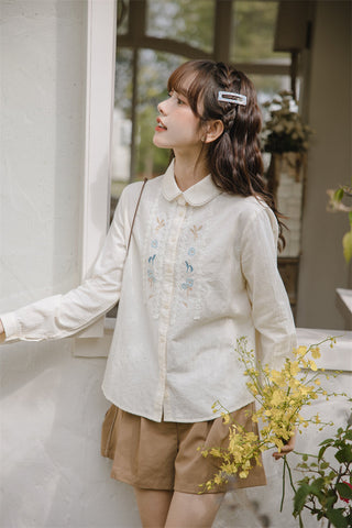 Blusa bordada de Cottage Things