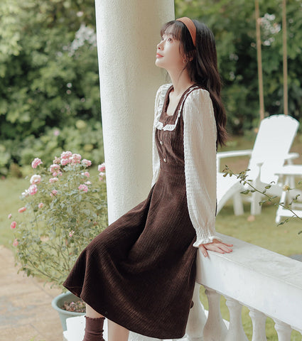 Square Neck Sweater Dress
