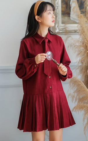 Prep School Vest & Dress Set