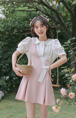 Playful Daisy Mini Pinafore
