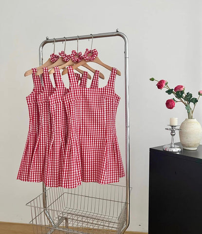 Candy Shop – Minikleid mit Vichy-Karomuster
