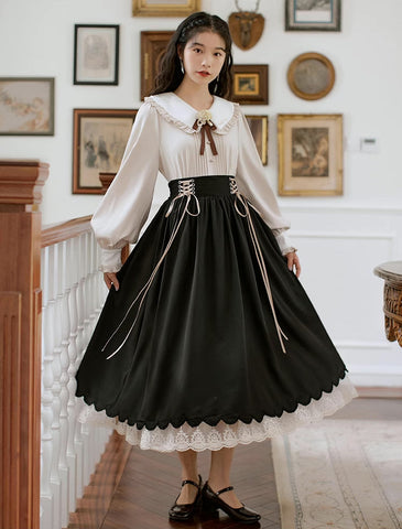 Conjunto de blusa y falda Evergarden