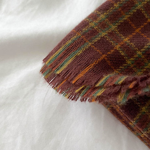 Cozy Fall Plaid Scarf