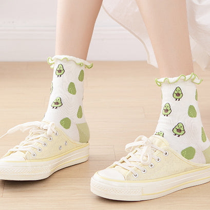 Frilly Fruit Socks