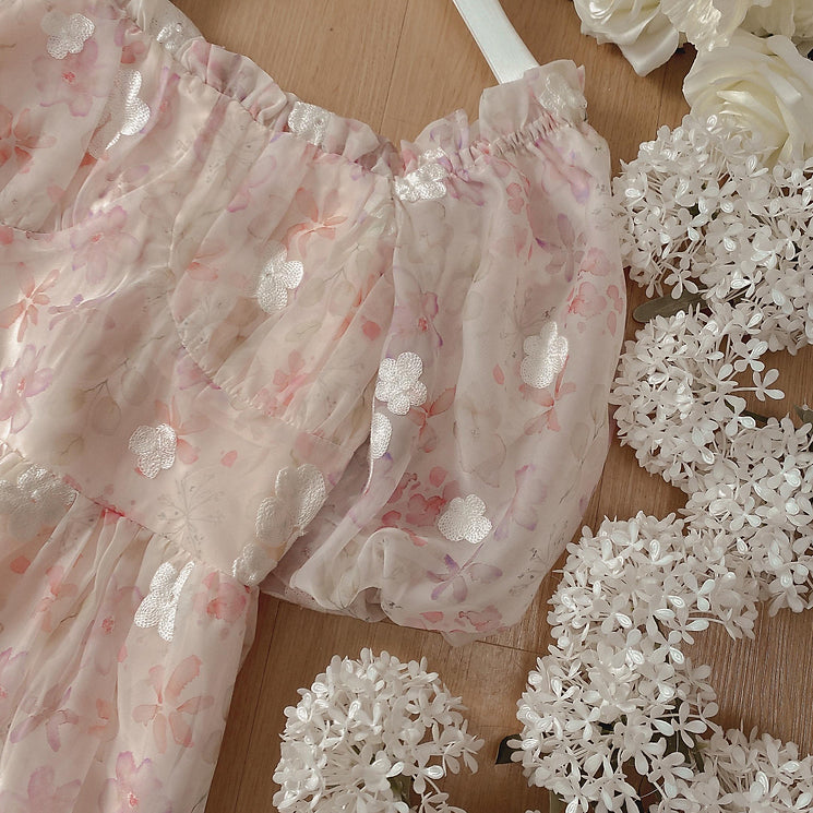 Vestido midi Sakura Blossom