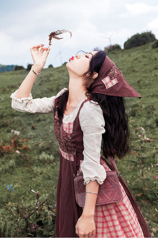 Patchwork Village Dress