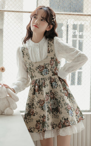 Rustic Rose Babydoll Dress