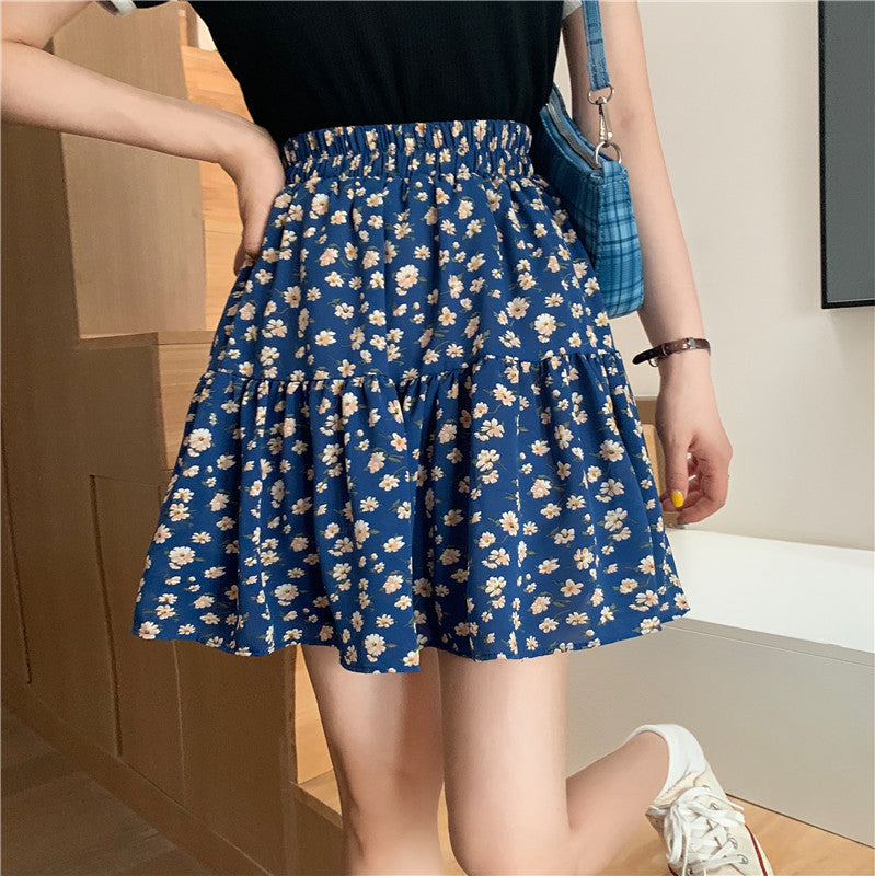 Ditsy Floral Mini Skirt