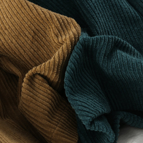 Corduroy Pleated Skirt