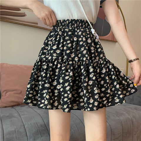 Ditsy Floral Mini Skirt